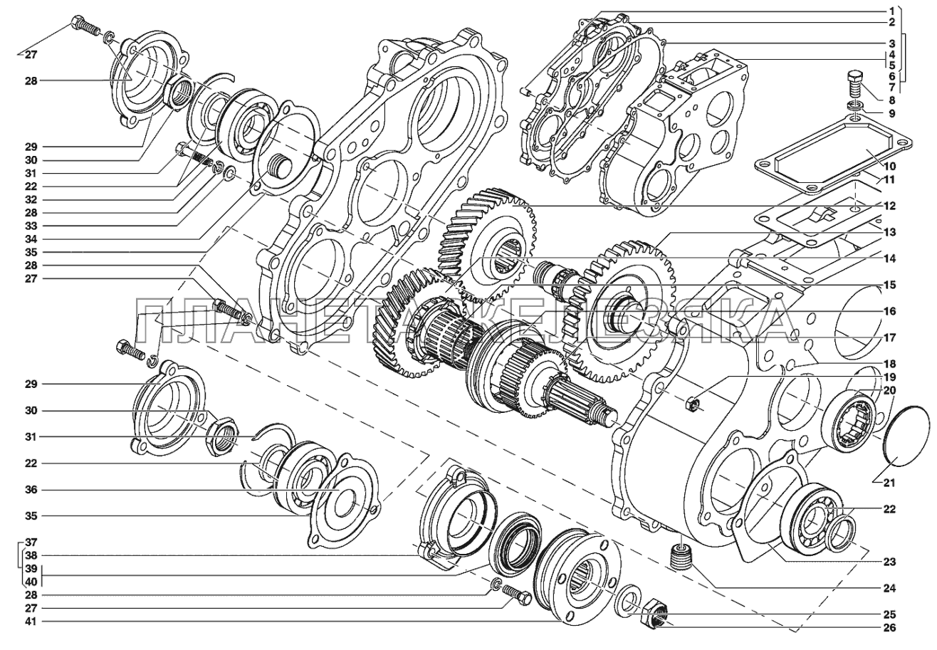 Коробка раздаточная УАЗ-31519